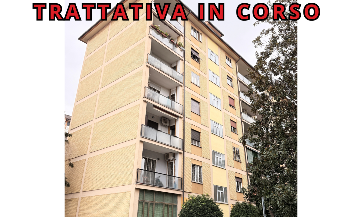 TRILOCALE IN VENDITA – VIA GIGI PEA CON CANTINA