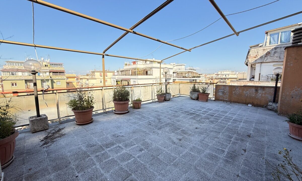 ATTICO PANORAMICO CON AMPIO TERRAZZO – Via Cardinal D’Avanzo 5